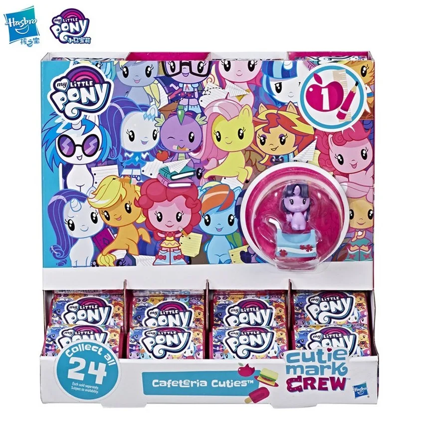 Куклы Hasbro My Little Pony Q Ver. Фигурку глухая коробка игрушки для девочек детей сюрприз