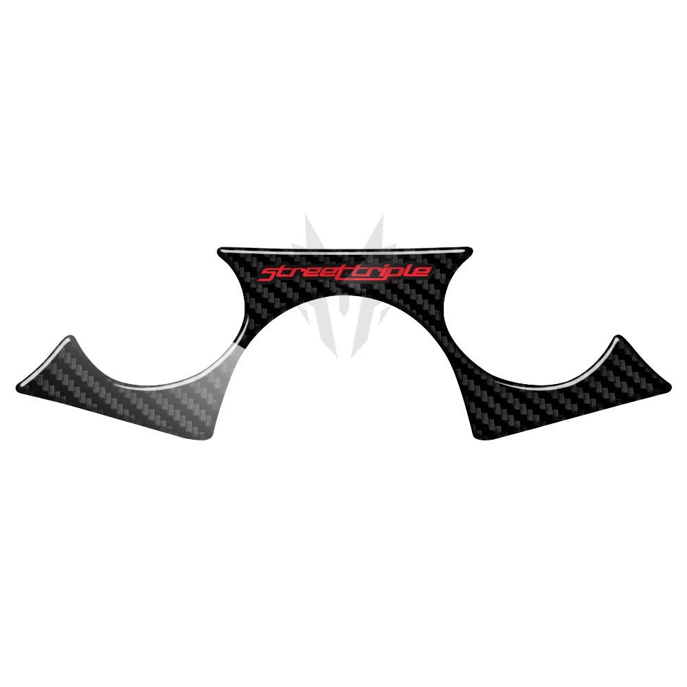 Трехмерный защитный чехол с тройной кокеткой из углеродного волокна для Triumph Street