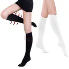 Компрессионные чулки до бедра, для мужчин и женщин, 29-31 см, нейлоновые жгуты для облегчения боли в ногах