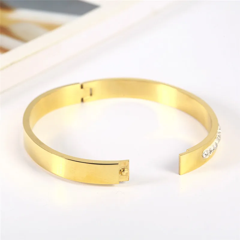 OUFEI ювелирные изделия из нержавеющей стали Женские аксессуары розовые золотые