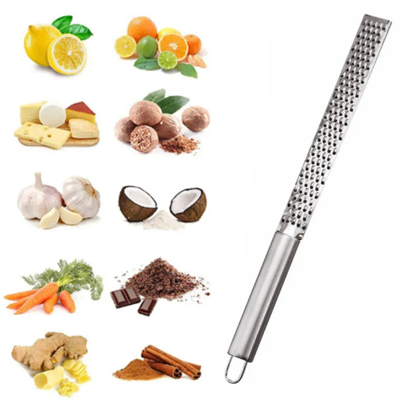 

1pcs Portable Handheld Cheese Zester Slicer Fruit Vegetable Lemon Grater Butter Cutter Peeler for Kitchen Pizza Making Gadget