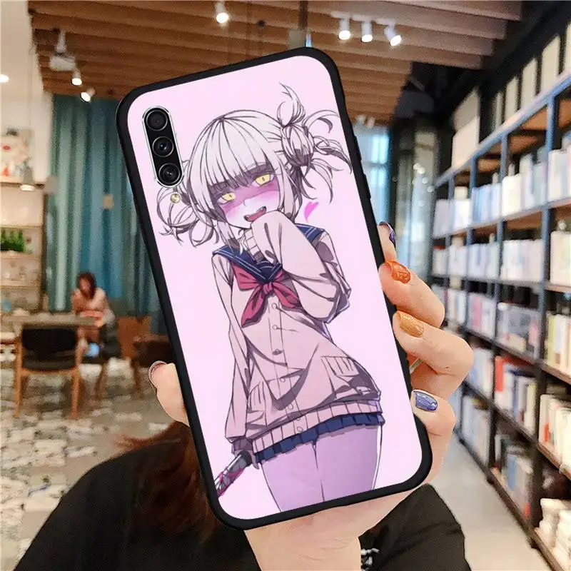 

Himiko Toga Boku No Hero Academia Phone Case For Samsung A20 A30 30s A40 A7 2018 J2 J7 prime J4 Plus S5 Note 9 10 Plus