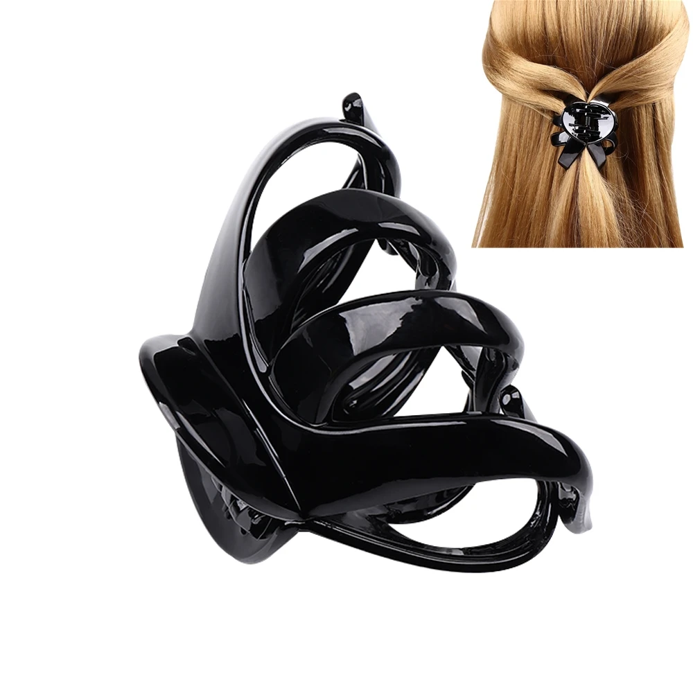 Новый женский щупальца осьминога заколки для волос ручка в форме сердца