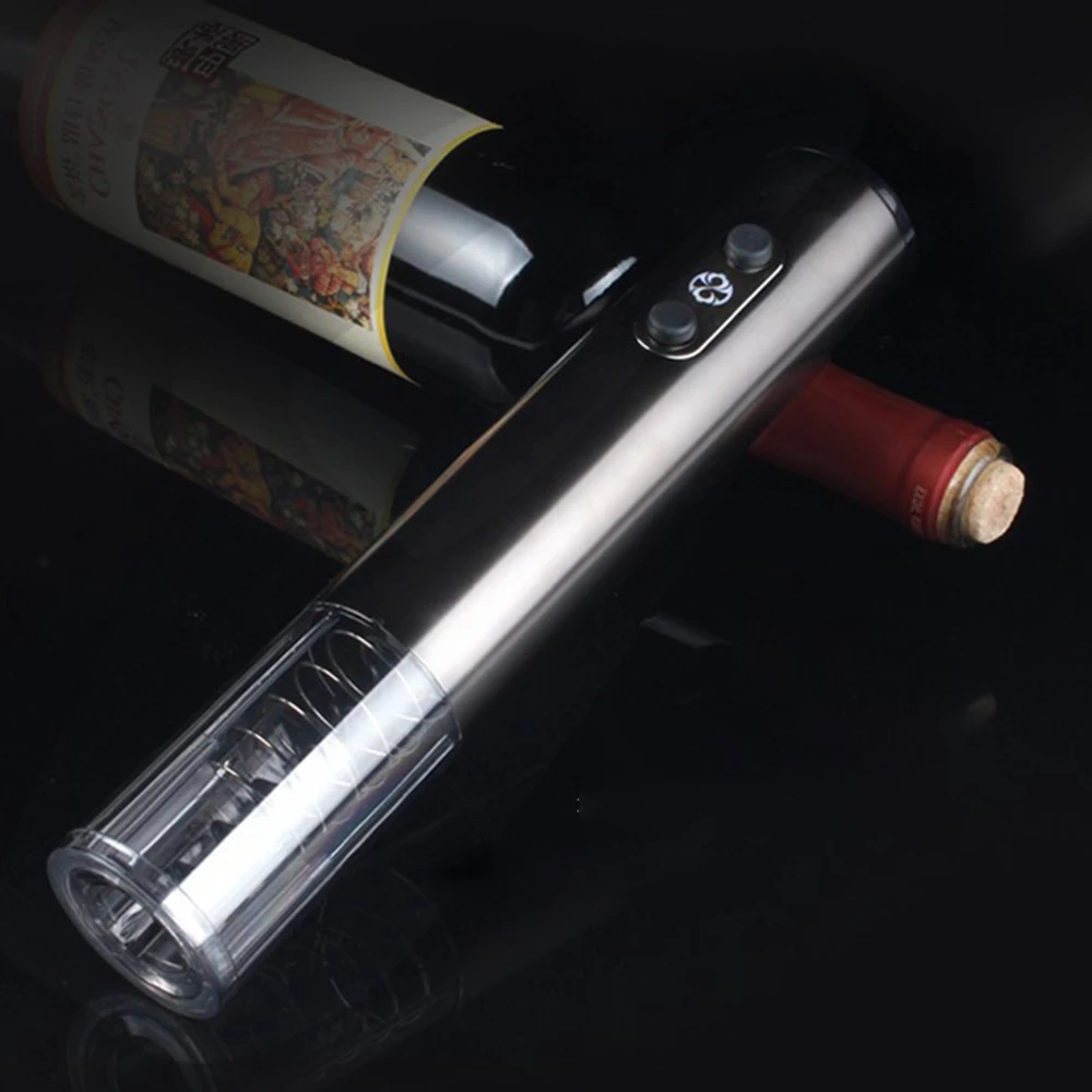 3 In1 Электронный штопор для красного вина Алюминий сплав автоматическая