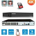 Система видеонаблюдения, H.265, P2P Система охранного видеонаблюдения POE NVR, 4K, 16 каналов, 8 Мп, 5 МП, XMEYE, 8 каналов, POE, NVR, 16 каналов