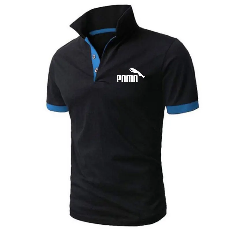 

Brand new men's tops Polo shirts, high quality men's cotton lapel short sleeve shirts, brand jerseys, summer men's Polo shirts