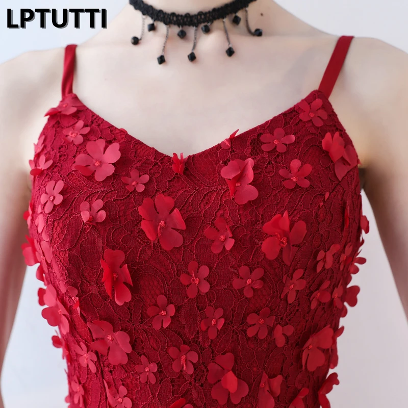 

LPTUTTI Applique New Sexy Woman Plus Size Social Festive Elegant Formal Prom Party Gowns Fancy Short Luxury Cocktail Dresses