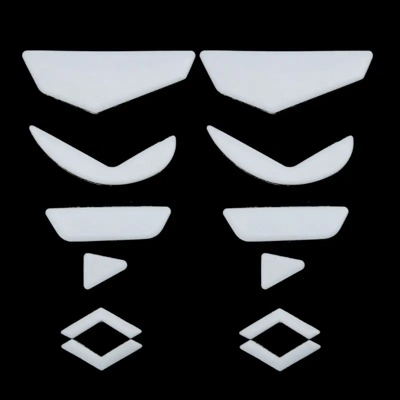 

2 Sets/pack Tiger Gaming Mouse Feet Mouse Skate for logitech G502 Mouse White Mouse Glides Curve Edge