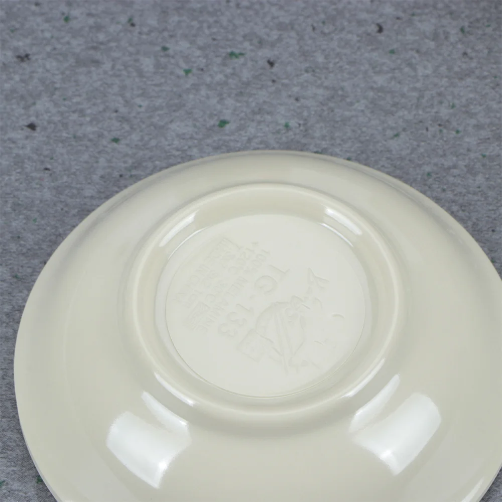 

6pcs Melamine Sauce Plates Reusable Sauce Container Small Dipping Dish for Restaurant Home (Autumn Grass)