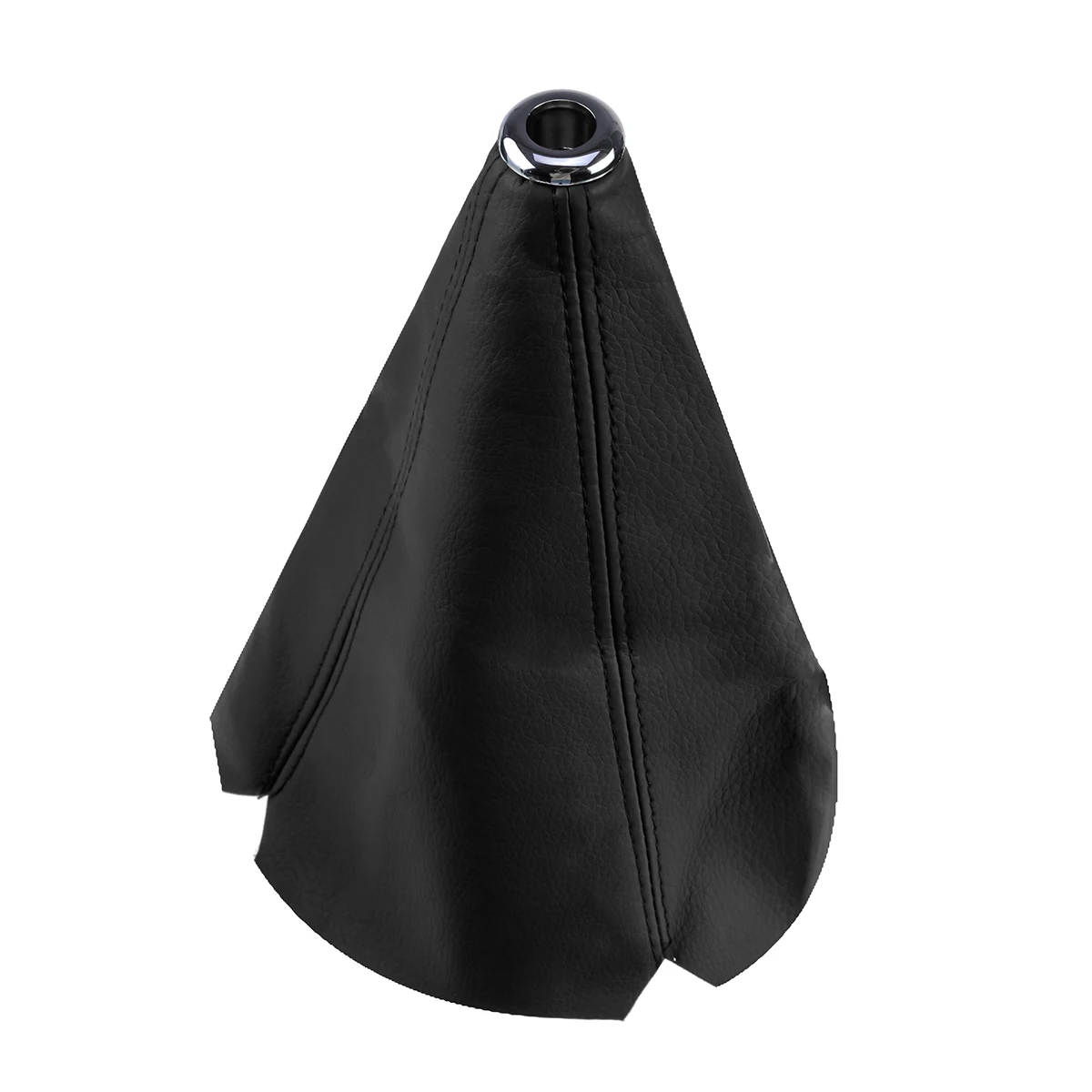 PU Leather Black Универсальный из искусственной кожи/фланелевые воротники переключения передач автомобиля Hyper тканевая рукоятка для рычага переключения передач - Название цвета: PU Leather Black