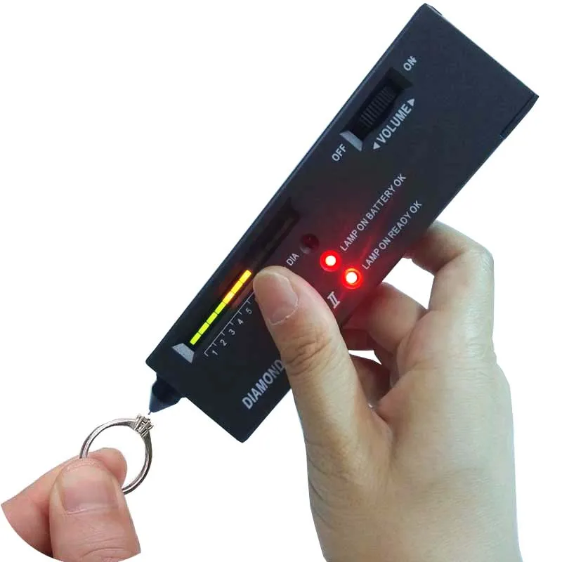 Профессиональный высокоточный светодиодный Алмазный тестер ювелирные изделия