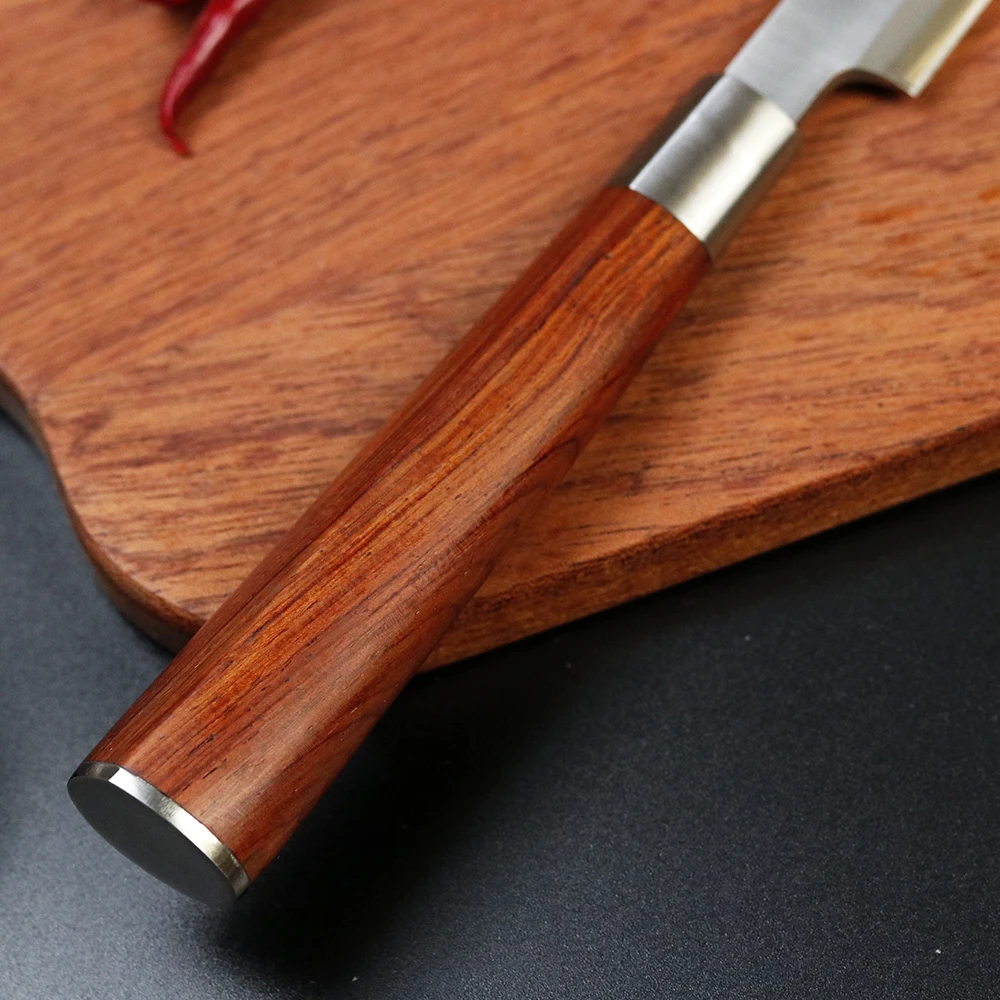 Японский Нож для суши из высокоуглеродистой нержавеющей стали бритва диаметром 9