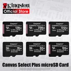 Карта памяти Kingston Micro SD для телефона, класс 10, Micro SD, SD, TF карты на 128 Гб, 32 Гб, 64 Гб, 256 Гб, 16 Гб, 8 Гб, 512 Гб