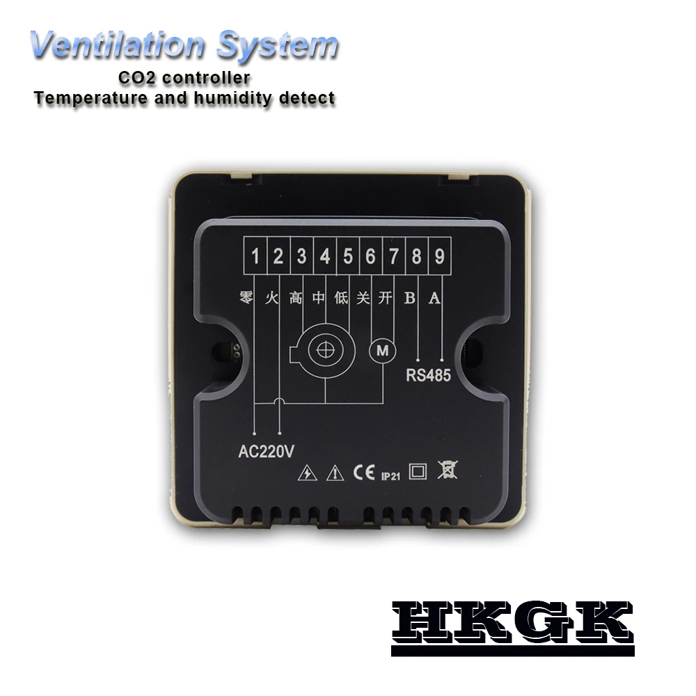 3 скоростной релейный регулятор на выходе тестер co2 система вентиляции с