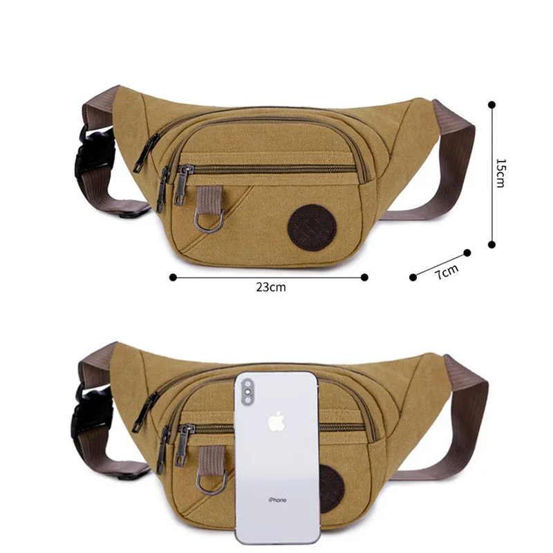 

Multifunctional Sports Outdoor Canvas Chest Bag Unisex Portable Coin Purse Tactical Sling Bag Dry Bag