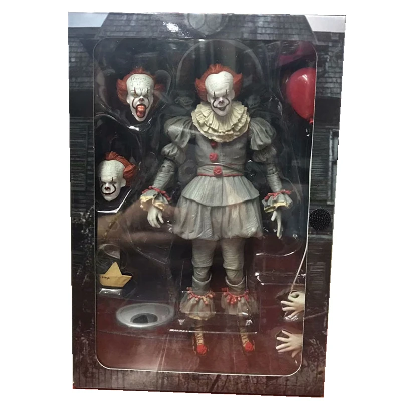 NECA Stephen King's It Pennywise ПВХ фигурка украшения для приборной панели автомобиля аксессуары авто игрушка для автомобиля-Стайлинг