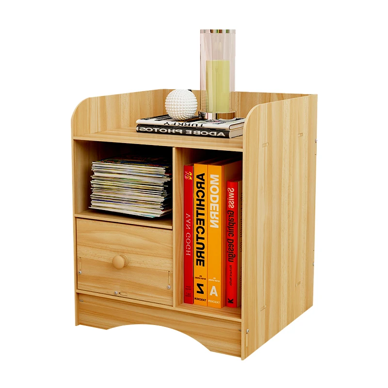 Простой небольшой общежитие специальный шкаф для хранения цельная деревянная