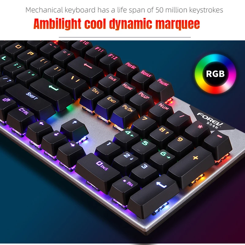 

Manipulator Sense USB Wired Keyboard and Mouse Set Desktop PC Notebook Computer Laptop Eat Chicken Gaming Keybord and Mice Mause