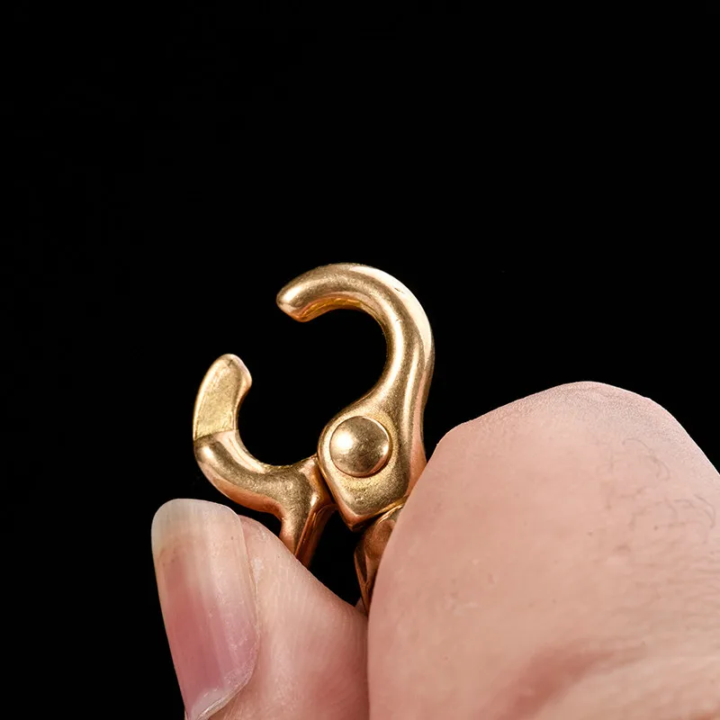 Цепочка кошелек из чистой латуни для брюк 39 см|Брелоки| |