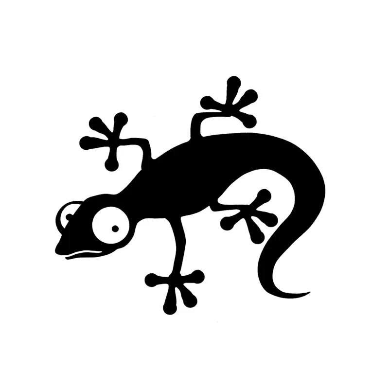 

Waterproof and Sunscreen PVC The Coolest Lizard Chameleon Gecko Decoration Auto Sticker High Quality Decal