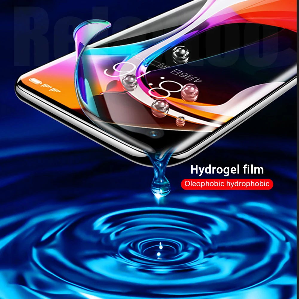 1-2 pcs Hydrogel Film For Xiaomi Note 10 lite Screen Protector 8 Lite 9T Pro CC9 9 SE Not Glass | Мобильные телефоны и