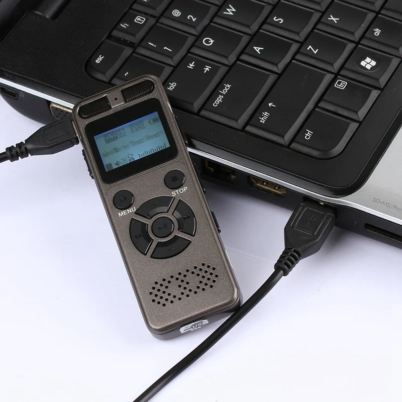 16 Гб диктофон USB бизнес портативный цифровой o рекордер с MP3-плеером поддержка