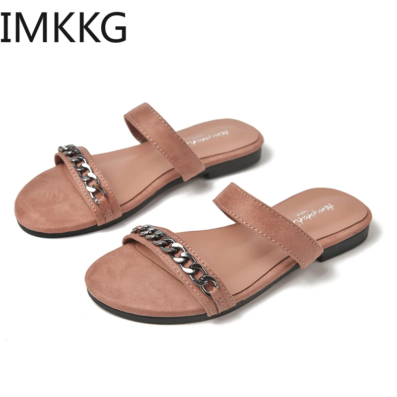 Лидер продаж сандалии женские модные туфли на плоской подошве плоском ходу с