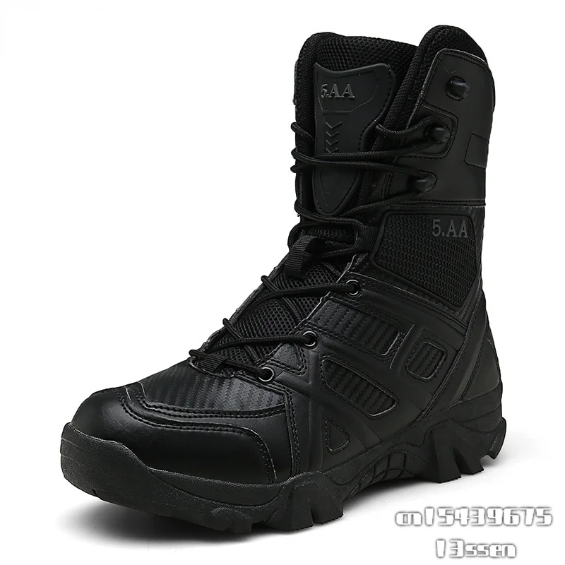 

Combat Army Boots Winter Outdoor Tactical Boots Hiking Desert Ankle Hunting Autumn Safety Shoes Military Men Boots