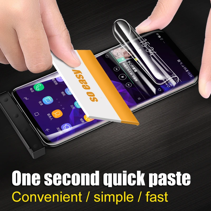 Hydrogel Film For Samsung Galaxy S8 S9 Plus S10Edge S10+ 5G Screen Protector Note8 Note9 Note10+ Soft HD