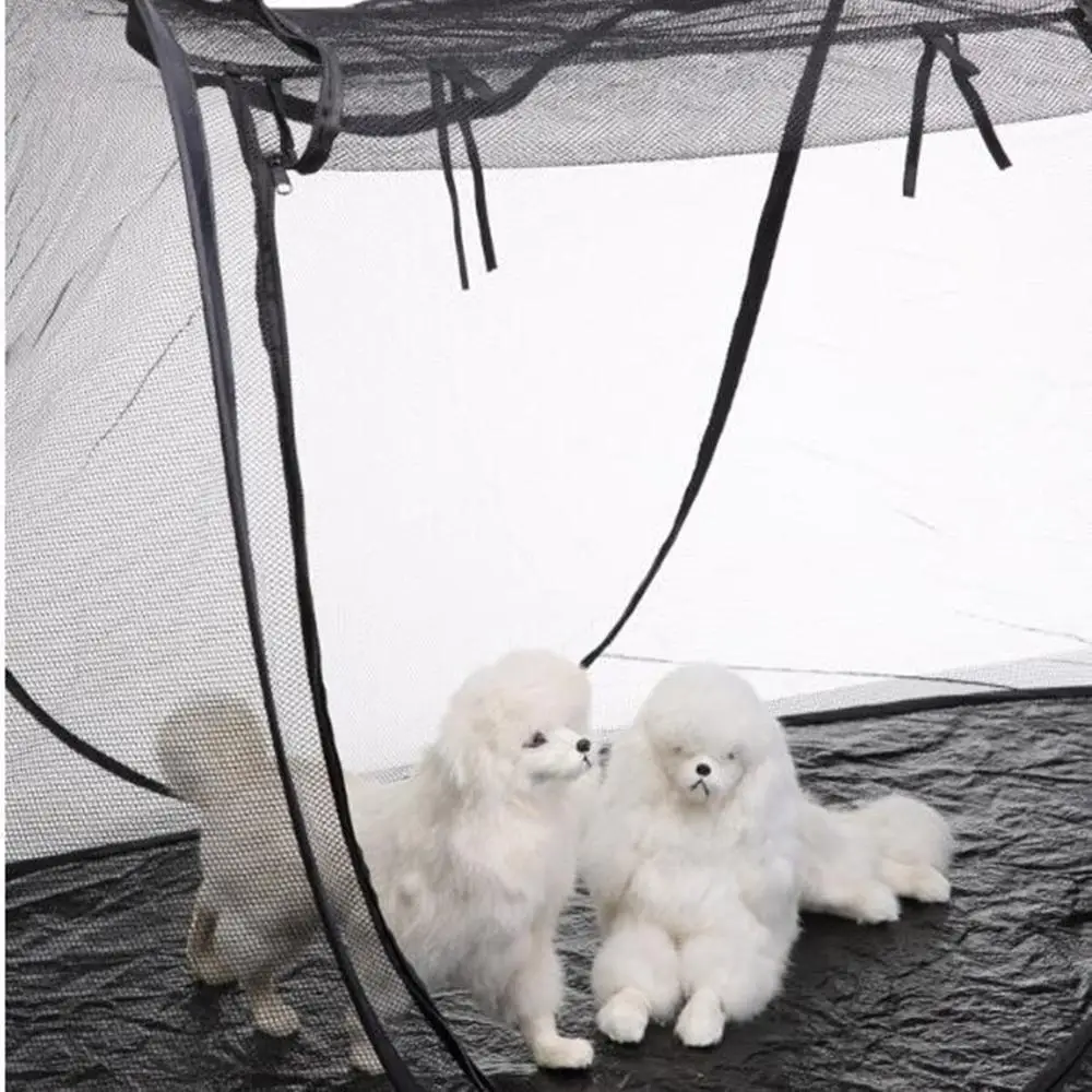 

Foldable Pet Tent Portable Outdoor Travel Dog Kennel Fence Dog Cat Anti-mosquito House Puppy Sleeping Cage Teepee Kitten Playpen