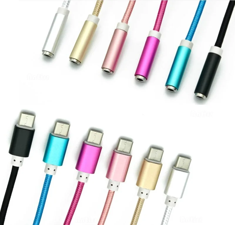Адаптер Aux Usb Type C 3 5 мм адаптер для наушников с разъемом на аудиокабель Samsung Note 10 Plus