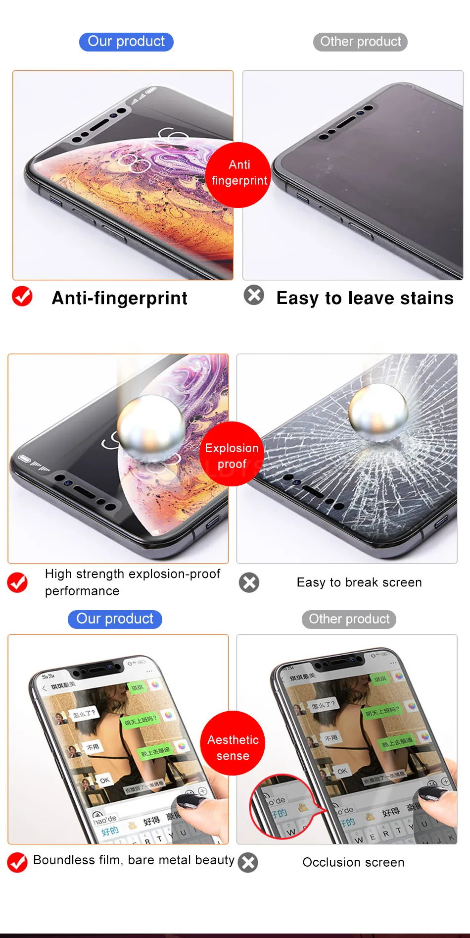 3 2 1 шт 20D полное покрытие Гидрогелевая пленка для iPhone 6 6s 7 8 Plus Защита экрана для iPhone X XR XS MAX защитная пленка не стекло
