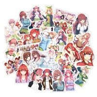 1050pcs anime the quintessential quintuplets embossed poster figure nakano ichika nino miku yotsuba itsuki sticker for gifts