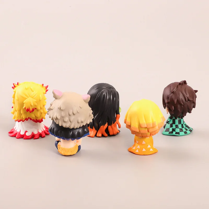 5pcs/lot Anime Demon Slayer:Kimetsu No Yaiba Kamado Cute PVC Action Figure Toys | Игрушки и хобби