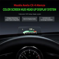 for mazda axela hud head up display system multi functional special car special use overspeed warning security alarm