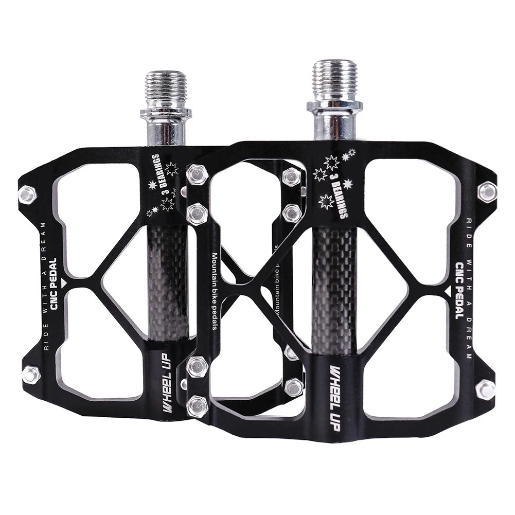 

WHEEL UP Bike Anti-slip Pedals Bicycle Pedal Easily Installation Personal Sealed Bearing Cycling MTB Bicycle Parts