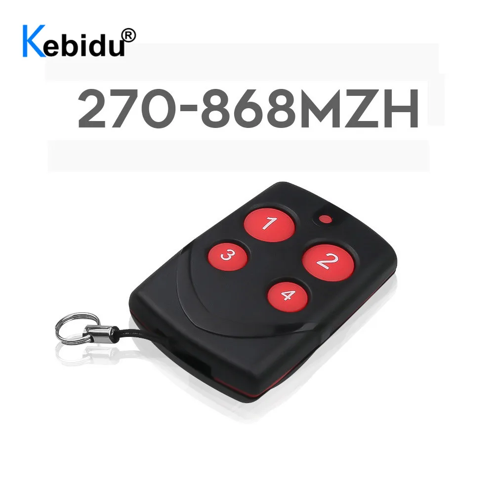 

Kebidu многочастотная копия RF 270-868 МГц код пульт дистанционного управления для гаражных дверей Дубликатор фиксированный код пульт дистанцион...