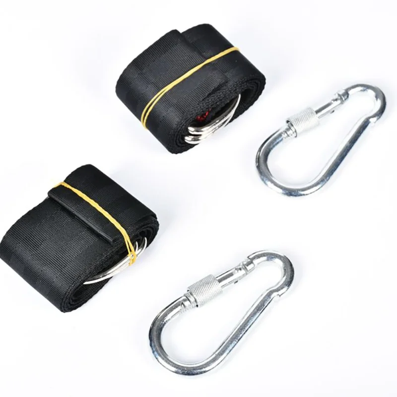 

5/7pcs Outdoor Hammock 150cm Swing With Encrypted Polyester Swing With Children's Swing Strap 1.5m Long And 5cm Wide S