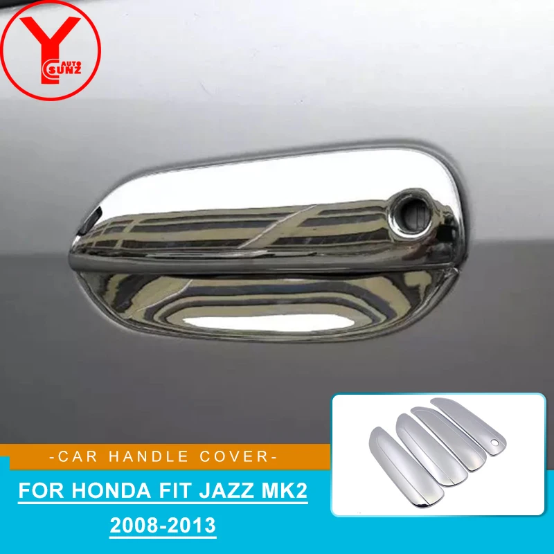 

Door Handle Cover Trim For Honda Fit Jazz MK2 2008 2009 2010 2011 2012 2013 Tuning Car Styling Accessories YCSUNZ