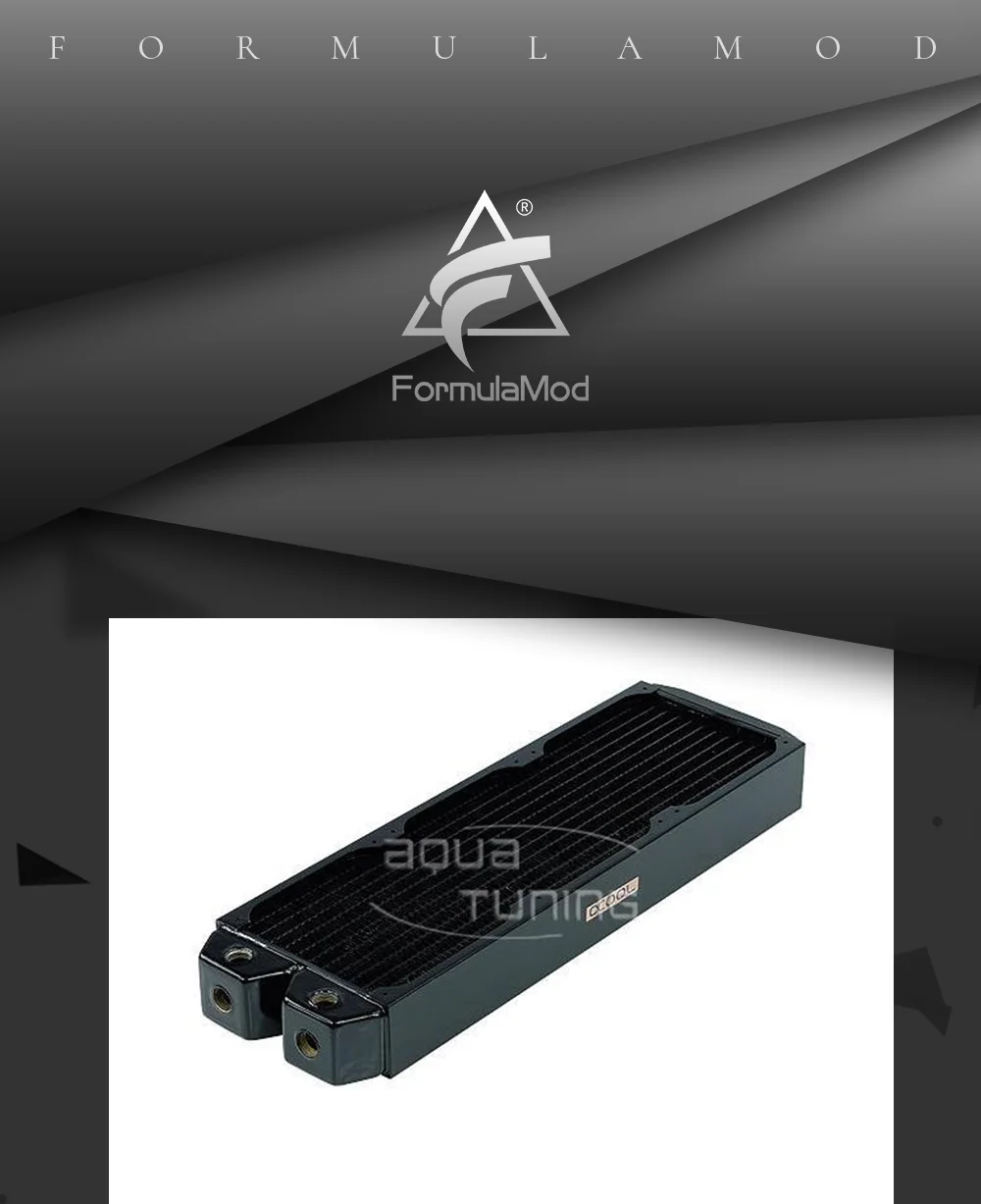 Холодный ряд полный медный радиатор Alphacool NexXxoS XT45 полная медь 360 мм