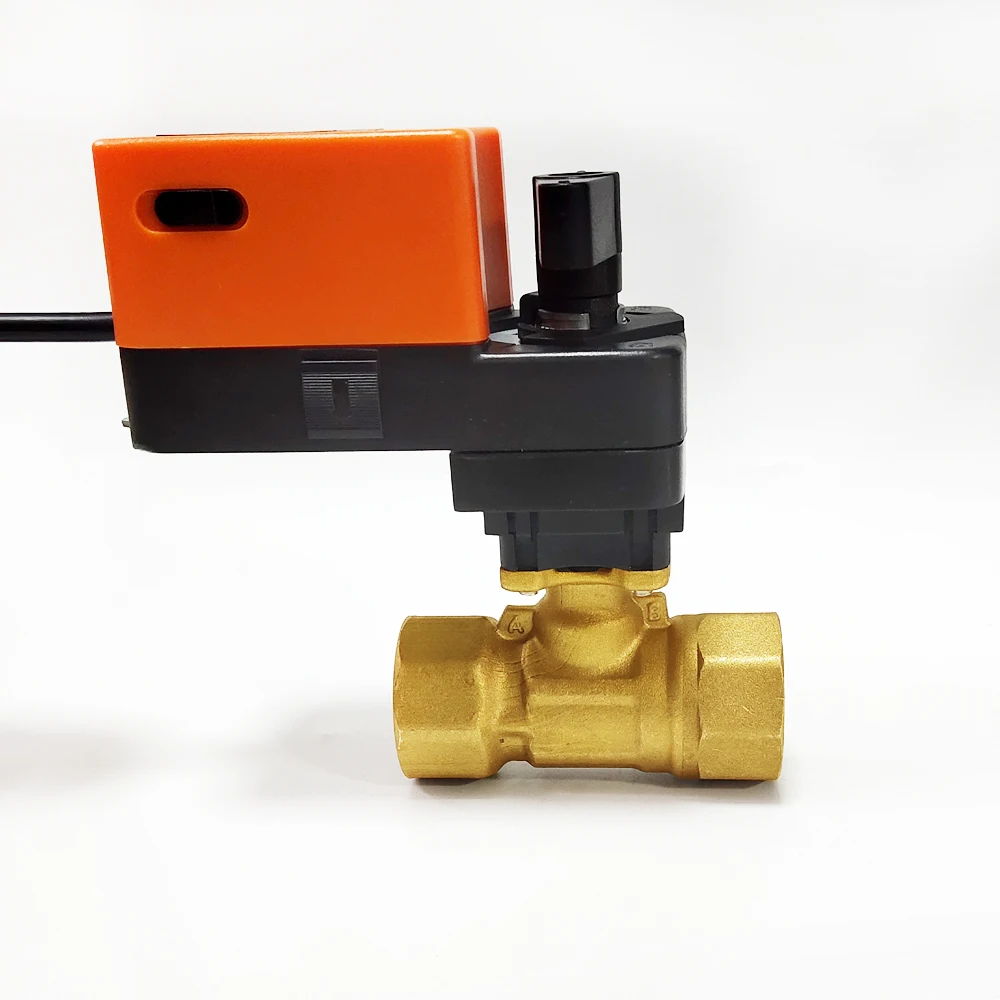 1 1/2 ''proprotion модулирующий клапан 4 20mA AC/DC24V 0 10V для регулирования потока или