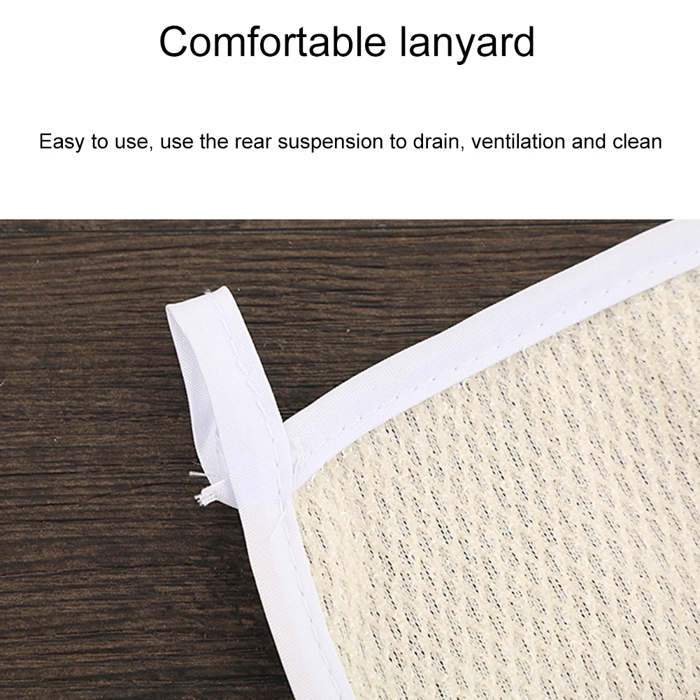 Отшелушивающая ткань для умывания лица полотенце тела мягкая ванны