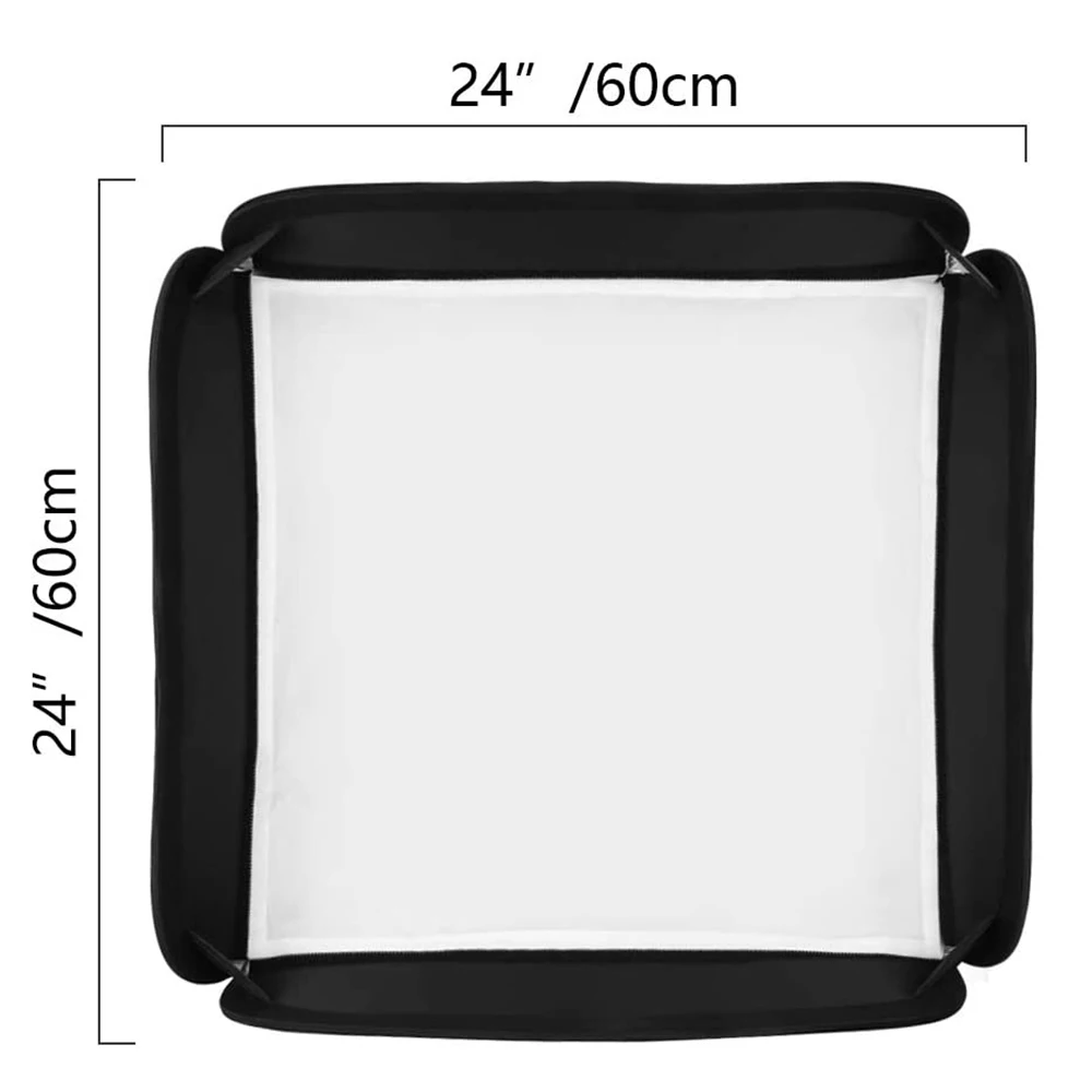 Софтбокс Godox 60 см x портативный складной софтбокс с быстросъемным креплением Bowens