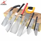 Пила по дереву SK565 # ручная пила из марганцевой стали 8-14 дюймов Мини-пила по дереву, бамбуку, пластику режущий ручной инструмент