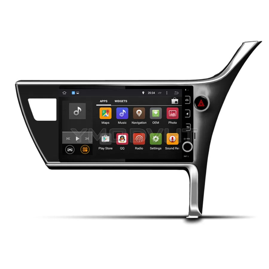 YMODVHT 10 дюймов 4G Восьмиядерный Android 9 0 7 1 автомобильный DVD плеер для Toyota Corolla 2017 2018 2019