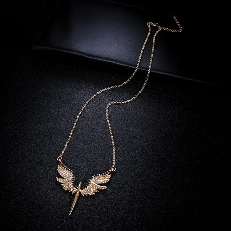 Ювелирные изделия Прямая поставка Винтажный Золотой цвет циркон прозрачный