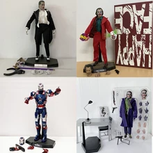 HC The Comedian Movie Joker Action Figure Tuxedo Edition Clown Jacques Phoenix 1/6 Articulated Doll Gift 30cm