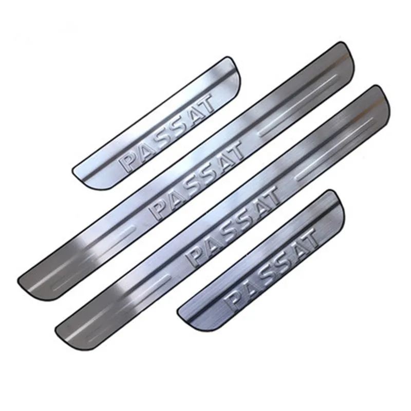 Нержавеющая сталь автомобиля Накладка/порог дверь порог для Volkswagen Passat B5 2003 2010