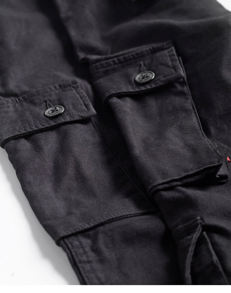 

Military CP-0003 Us Style Cargo Full Length Mens Cotton High Quality Vintage Straight Casual Pants