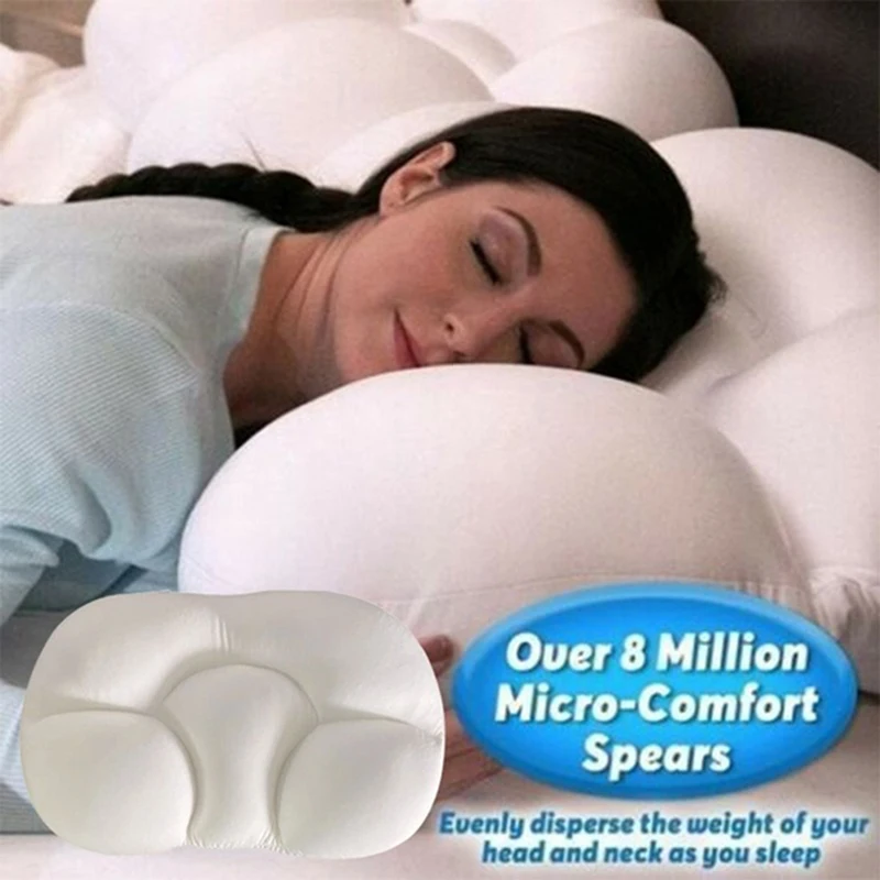 3D Cloud Infant Sleep Memory Foam Pillow Multi-function Nursing Pillow